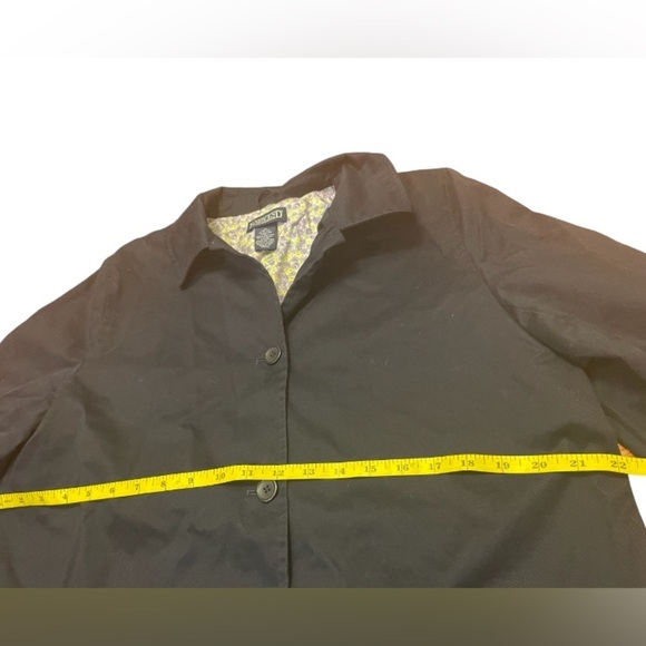 Land's End Trench Coat Winter Coat Edition | Size Medium 10-12 dark navy - Picture 4 of 6